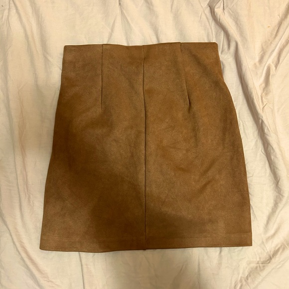 Dynamite Faux Suede Skirt - Picture 3 of 3